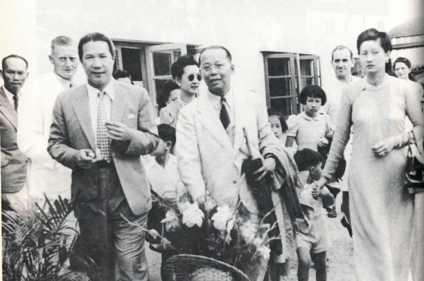 Hình ảnh Bảo Đại và các chính khách tại Hội nghị Hương Cảng 1947