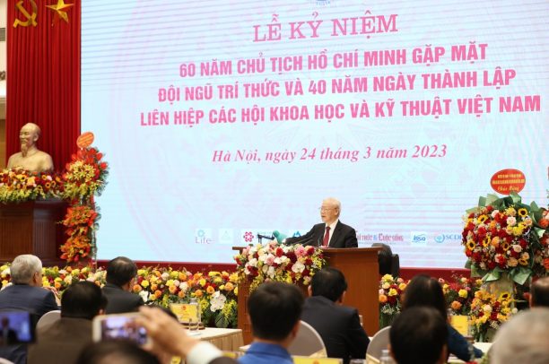 Tổng Bí thư Nguyễn Phú Trọng: “Trí thức thực sự là nguyên khí quốc gia