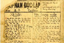 Bác Hồ làm báo “Việt Nam Độc Lập”