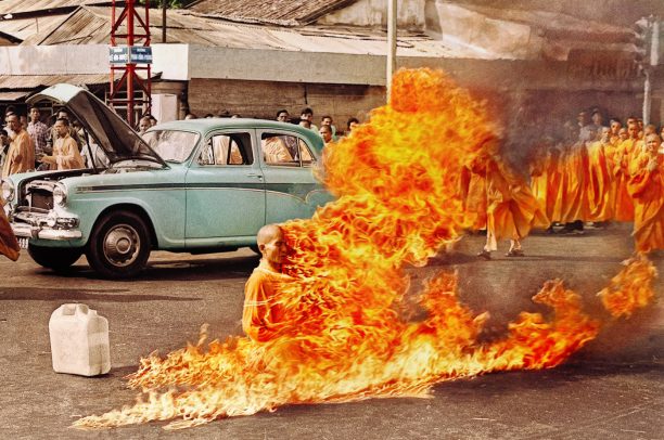 Tháng 6/1963: Hoà thượng Thích Quảng Đức tự thiêu