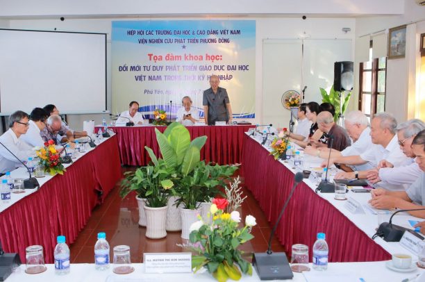 Tọa đàm khoa học: “ĐỔI MỚI TƯ DUY ĐỂ PHÁT TRIỂN GIÁO DỤC ĐẠI HỌC”