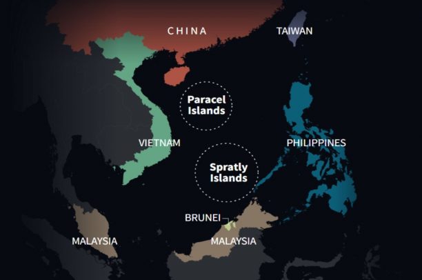 Tiến trình mở rộng hoạt động xây dựng ở Biển Đông