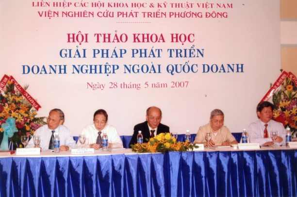 Hội thảo: “Giải pháp phát triển doanh nghiệp ngoài quốc doanh”